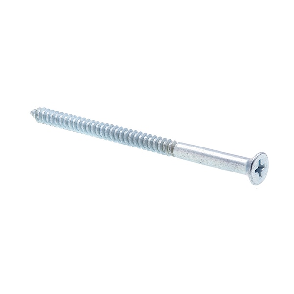 Prime-Line Wood Screw, Flat Head, Phillips Drive No. 9 X 3in Zinc Plated Steel 25PK 9035477 - main